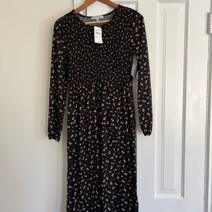 NWT. Never worn. Smocked floral dress from Nordstrom Rack.